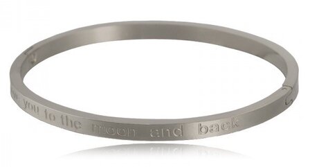 Slavenarmband Love you to the moon and back 