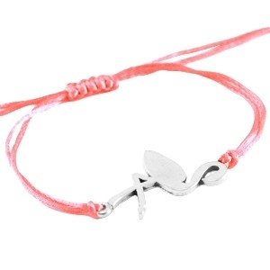 Armbandje flamingo voor groot en klein, in meerdere kleuren