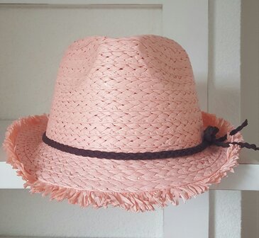Strandhoedje pink 